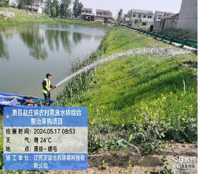 萧县赵庄镇盛屯村坑塘水生态修复工程